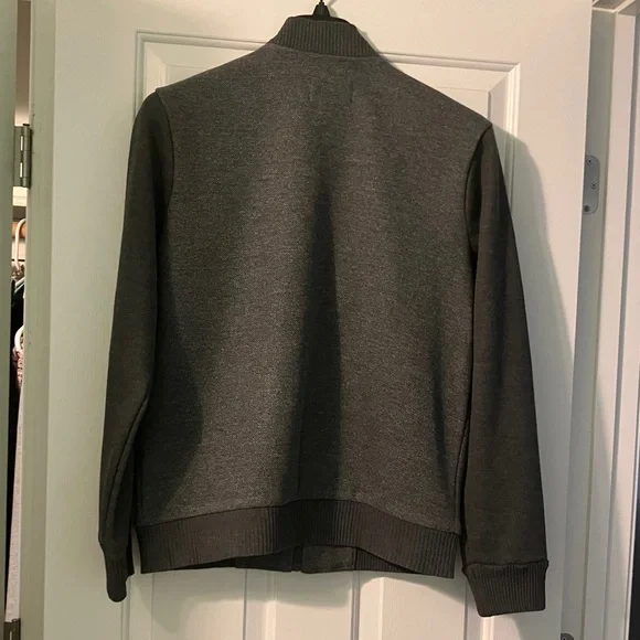 Boston Traders Charcoal Bomber Jacket NWT - Picture 6 of 8